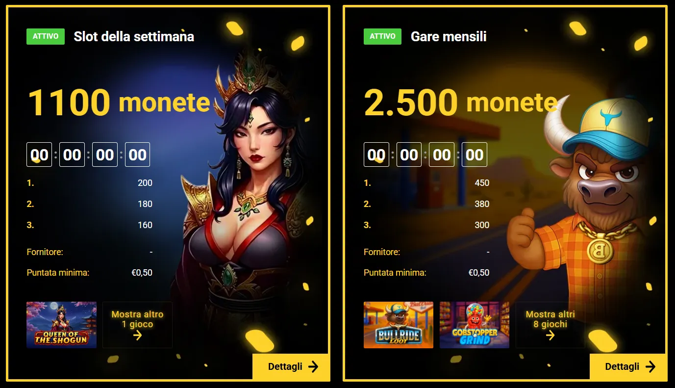 Tornei Zet Casino